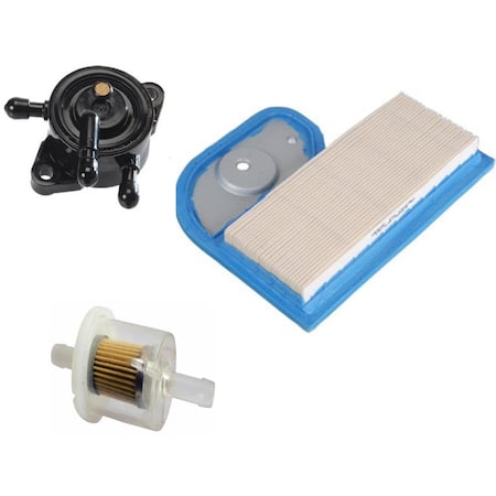 Aic Replacement Parts Air Filter & Fuel Pump Fits Kawasaki FH451V FH500V FH541V FH580V KT-FIW50-0024